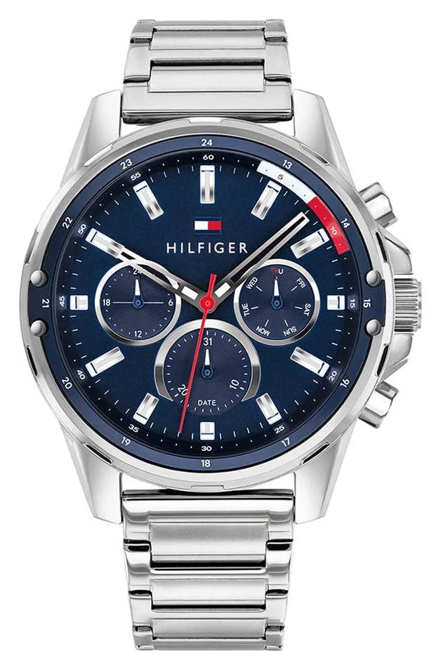 Tommy Hilfiger Mason, 45 mm, bratara de inox