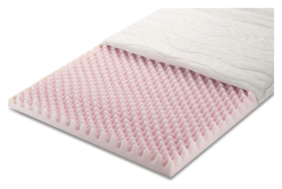 Silver Stress Zero ortopedic, topper 114x190 cm, 7 cm, densitate 30 kg/m³