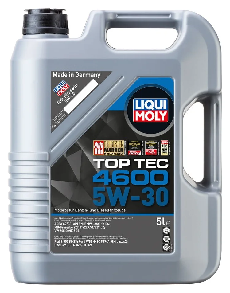 Liqui Moly Top Tec 4600 5W-30, 5 litri