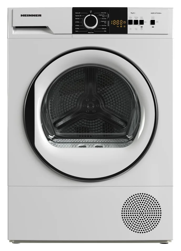 Heinner HHPD-V7T1CHA++, care declara „Clasa A+/E”